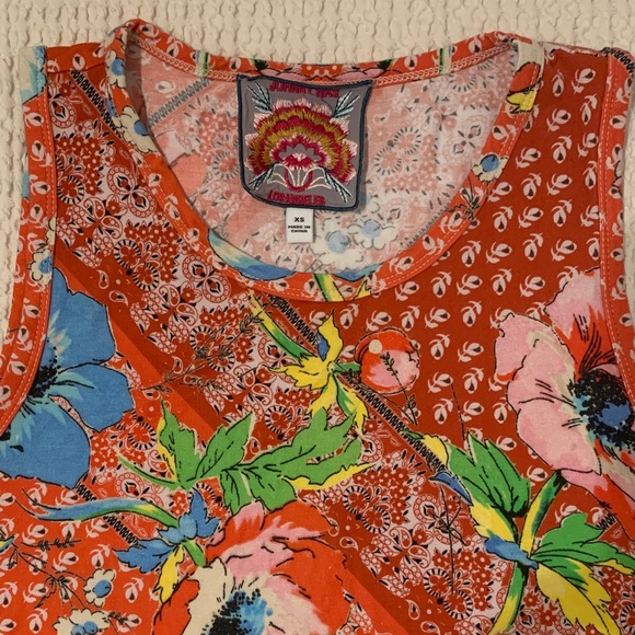 Johnny Was Martha Swing Tunic Tank Top - Picture 3 of 5